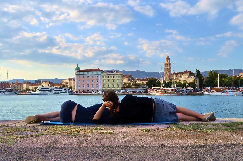 Bed and Breakfast Porta Adriatica Split Exterior foto
